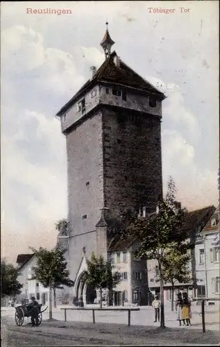 Ak Reutlingen in Württemberg, Tübinger Tor