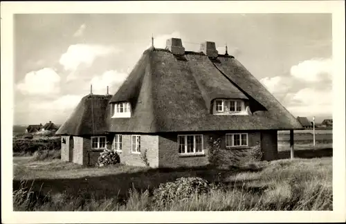 Ak Wittdün auf Amrum Nordfriesland, Pension Haus Norderhörn