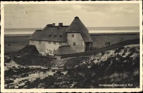 Ak Kampen auf Sylt, Kurheim