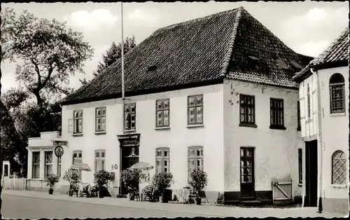 Ak Meldorf Schleswig Holstein, Hotel Holländerei,  Außenansicht