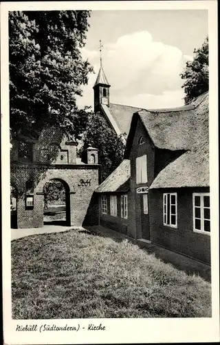 Ak Niebüll in Nordfriesland, Kirche