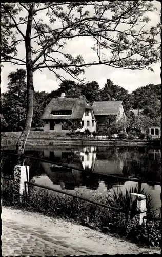 Ak Itzehoe in Holstein, Osterhafer Teich