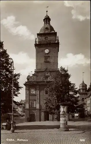 Ak Gotha in Thüringen, Rathaus