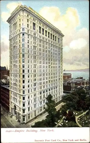 Ak New York City USA, Empire Building