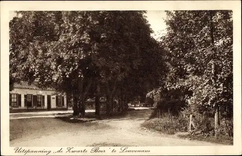 Ak Leuvenum Gelderland, Uitspannig de Zwarte Boer