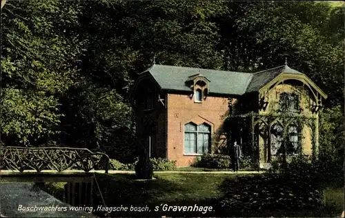 Ak 's Gravenhage Den Haag Südholland, Boschwachters woning, Haagsche bosch