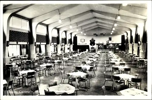 Ak Doorn Utrecht Niederlande, Cantine, Innenansicht