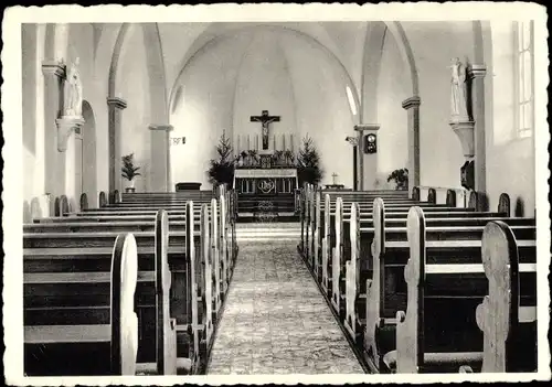 Ak Welkenraedt Wallonien Lüttich, Maison de retraites St. Leonard, la Chapelle