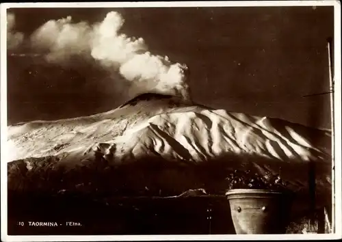 Ak Taormina Sicilia, L'Etna, Vulkan