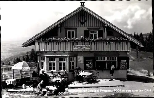 Ak Lochau Vorarlberg, Pfänderspitzhütte, Außenansicht