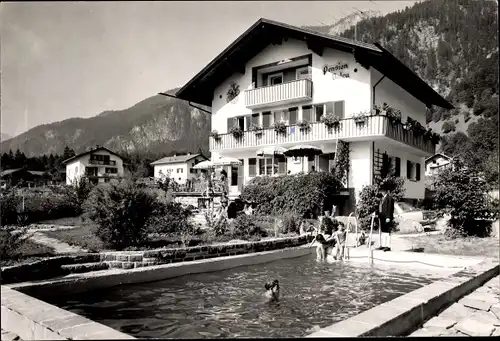 Ak Sankt Anton am Arlberg Tirol Österreich, Pension, Pool