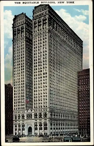 Ak New York City USA, The Equitable Buildings