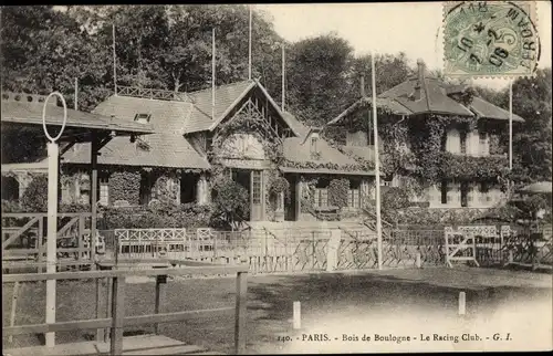 Ak Bois de Boulogne Hauts de Seine, Le Racing Club