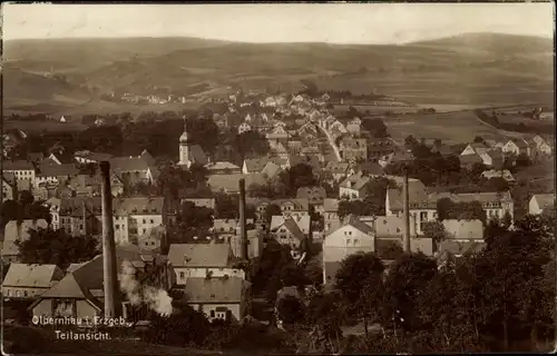 Ak Olbernhau im Erzgebirge, Teilansicht