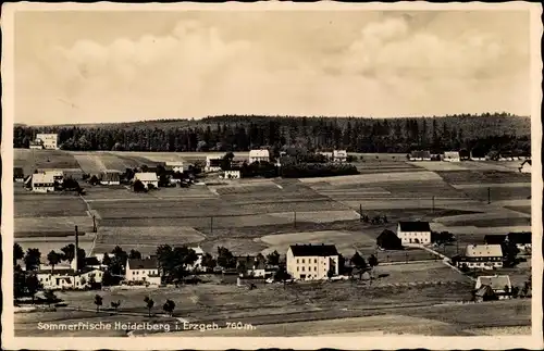 Ak Heidelberg Seiffen im Erzgebirge, Panorama