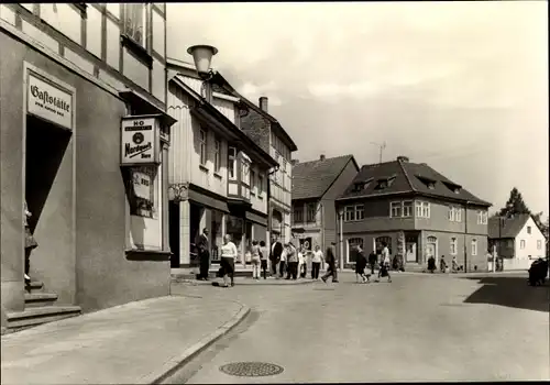 Ak Benneckenstein Oberharz, Ernst Thälmann Straße