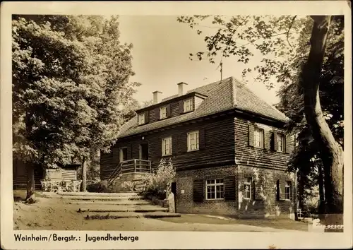 Ak Weinheim an der Bergstraße Baden, Jugendherberge