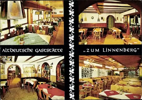 Ak Bonsweiher Mörlenbach im Odenwald Hessen, Altdt. Gaststätte Zum Landenberg