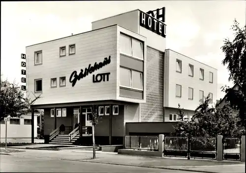 Ak Sinsheim in Baden, Gästehaus Lott, Hauptstr. 22