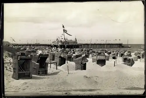 Foto Ostseebad Ahlbeck Heringsdorf auf Usedom, See, Strand