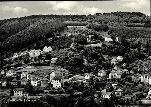 Ak Werdohl im Sauerland, Totalansicht