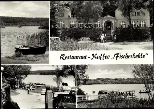 Ak Buckow in der Märkischen Schweiz, Restaurant Café Fischerkehle