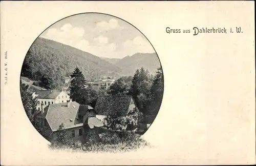 Ak Dahlerbrück Schalksmühle im Sauerland, Teilansicht