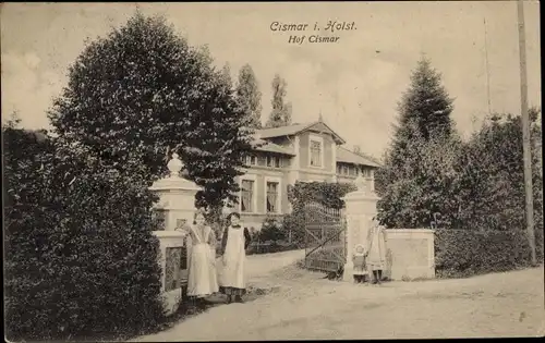 Ak Cismar Grömitz in Holstein, Hof Cismar, Gruppenportrait