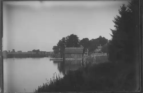 Foto Lippehne Lipiany Ostbrandenburg, Seepartie