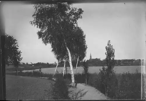 Foto Lippehne Lipiany Ostbrandenburg, Blick auf den Ort