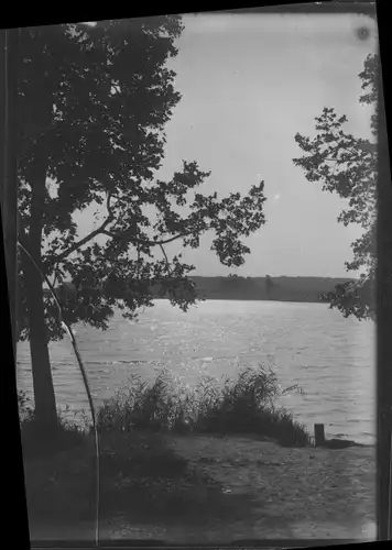 Foto Lippehne Lipiany Ostbrandenburg, Seepartie