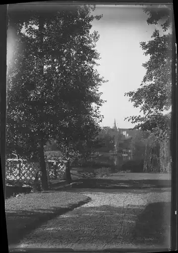 Foto Lippehne Lipiany Ostbrandenburg, Blick auf den Ort