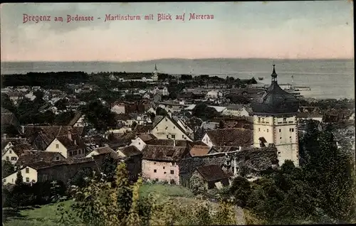 Ak Bregenz am Bodensee Vorarlberg, Martinsturm, Mererau