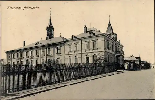 Ak Dresden Klotzsche, Alberthöhe