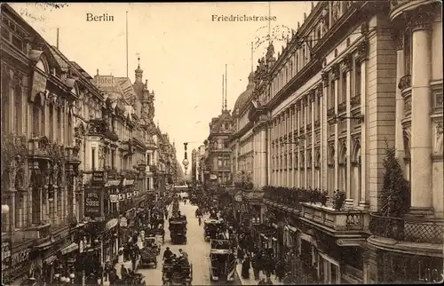 Ak Berlin Mitte, Friedrichstraße