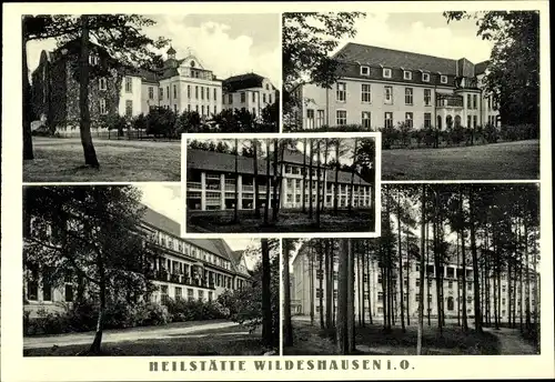 Ak Wildeshausen in Oldenburg, Heilstätte, Außenansicht