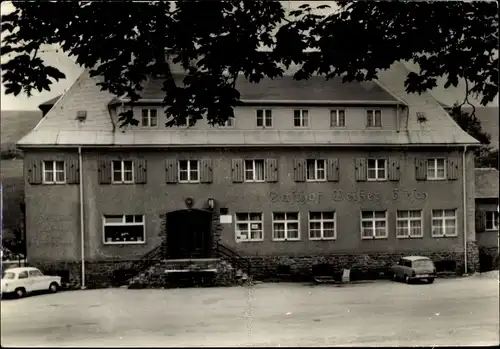 Ak Rübenau Marienberg im Erzgebirge Sachsen Gasthof Weißer Hirsch