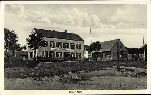 Ak Heidelberg Seiffen im Erzgebirge, Landheim der höheren Schule für Frauenberufe in Leipzig