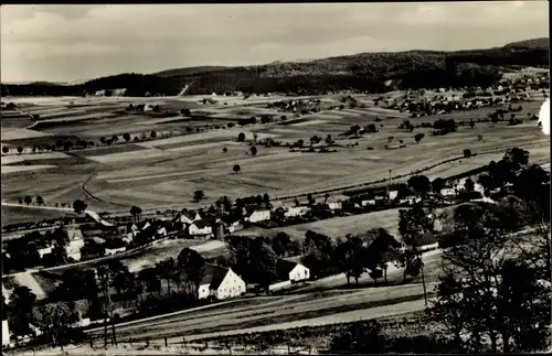 Ak Blumenau Olbernhau im Erzgebirge Sachsen, Panorama, Kleinneuschönberg
