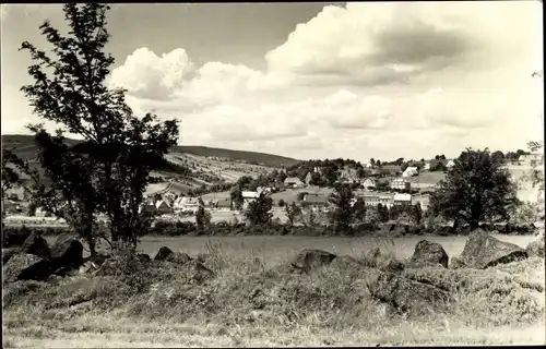 Ak Deutschneudorf im Erzgebirge, Panorama