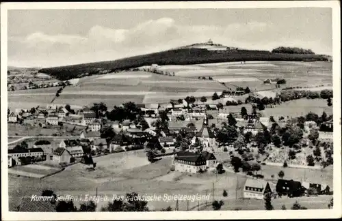 Ak Seiffen im Erzgebirge, Panorama