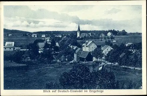 Ak Deutscheinsiedel Deutschneudorf im Erzgebirge, Panorama