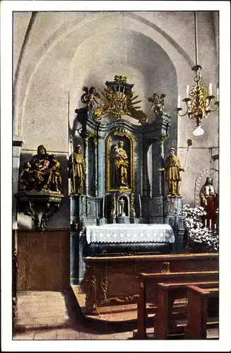 Ak Aschendorf, St. Amandus Kirche, Josefsaltar