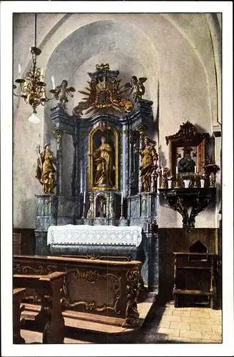 Ak Aschendorf, St. Amandus Kirche, Marienaltar