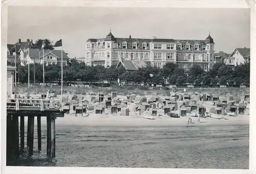 Foto Ostseebad Ahlbeck Heringsdorf auf Usedom, Strandpartie, Ahlbecker Hof