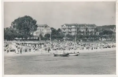 Foto Ostseebad Ahlbeck Heringsdorf auf Usedom, Strand