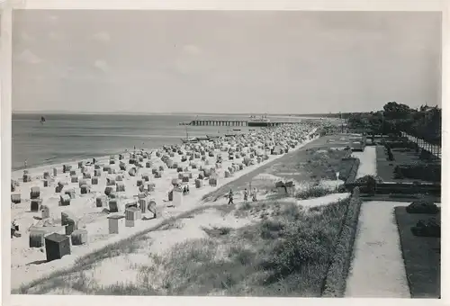 Foto Ostseebad Ahlbeck Heringsdorf auf Usedom, Strand, Promenade