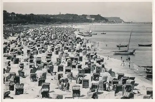 Foto Ostseebad Ahlbeck Heringsdorf auf Usedom, Strandleben