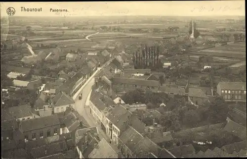 Ak Thourout Torhout Westflandern, Panorama