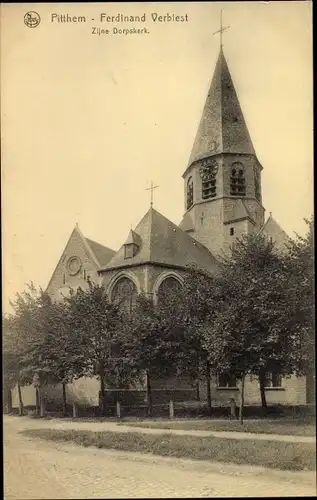 Ak Pittem Pitthem Westflandern, Zijne Dorpskerk